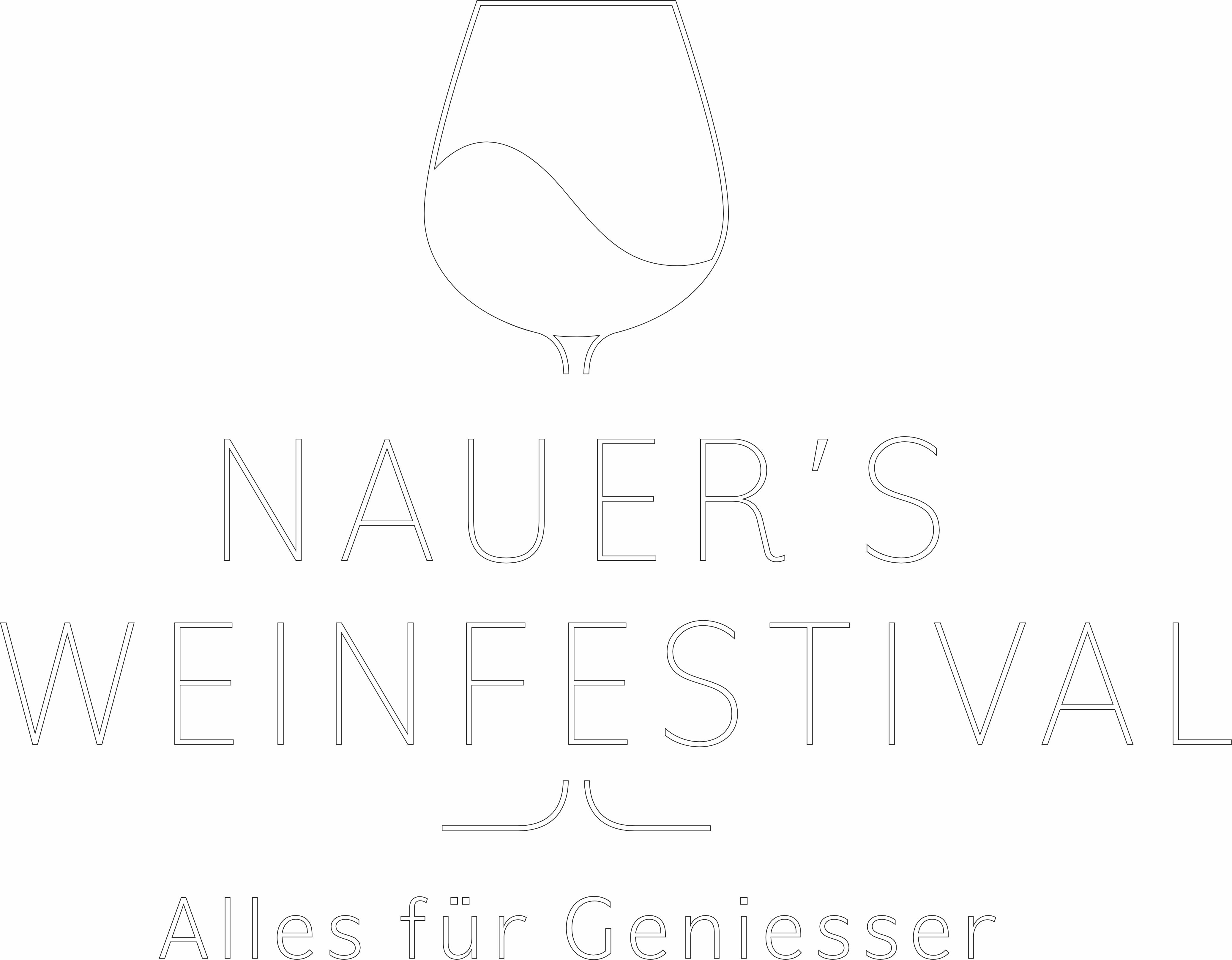Aufkleber "Folienplott" I Weinfestival PW Logo